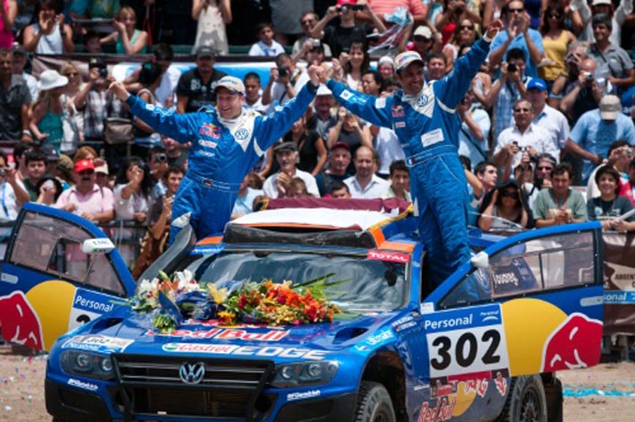 Nasser Al Attiyah_slavlje_dakar_2011