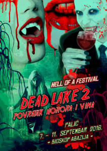 Plakat_Drugi Dead Lake Horror and Wine Festival_