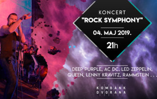 Rock Symphony iz Bitolja 4.maja u Kombank dvorani
