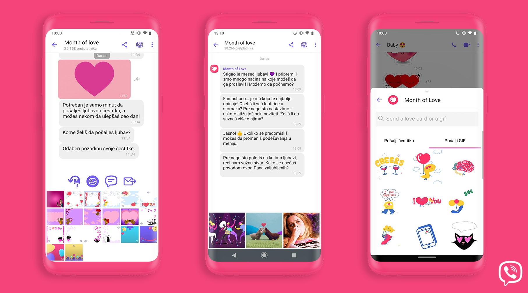 Reci „volim te“ na Viberu!