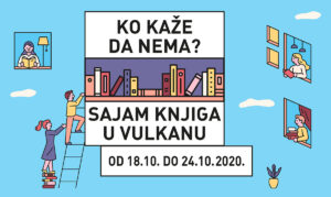 Vulkanov sajam knjiga od 18. do 24. oktobra