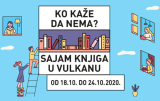 Vulkanov sajam knjiga od 18. do 24. oktobra