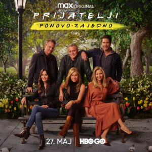 Premijera specijala "Prijatelji: Ponovo zajedno" 27. maja ekskluzivno na HBO GO-u