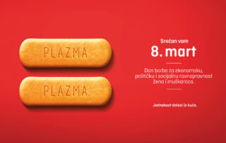 Plazma poziva na ravnopravnost polova jer #jednakostdolaziizkuće