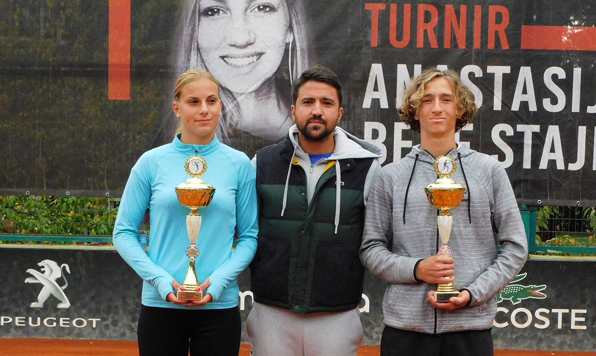 Pobednici sedmog memorijalnog teniskog turnira „Anastasija Beba Stajić“