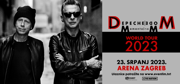 Depeche Mode 23. jula 2023. godine u Areni Zagreb