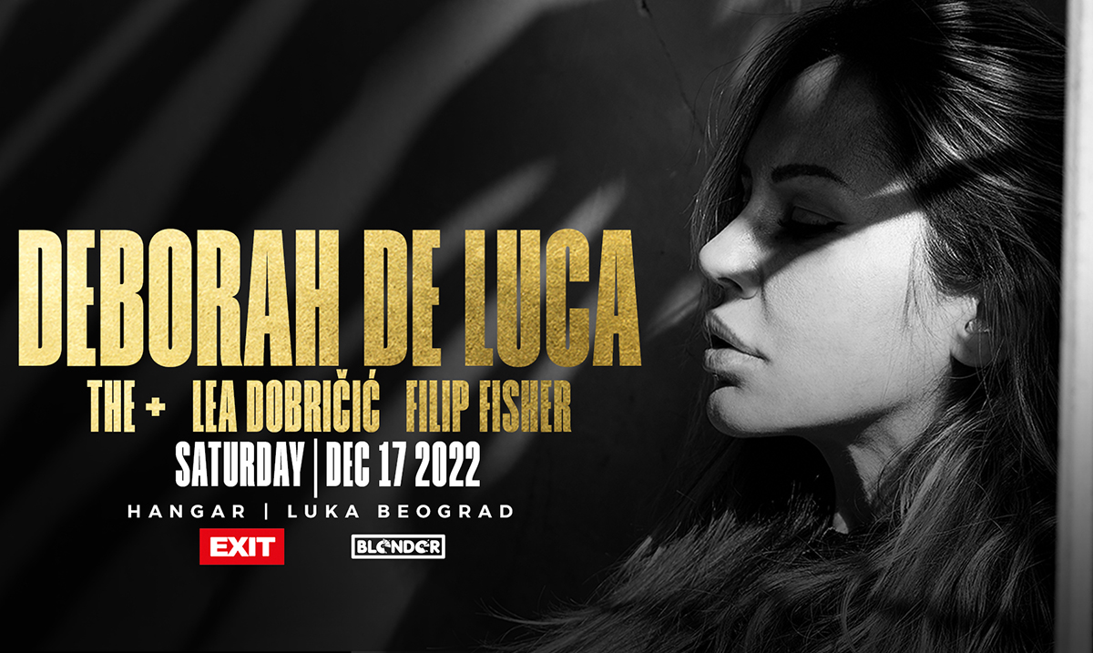 Deborah De Luca stiže u Beograd 17. decembra!