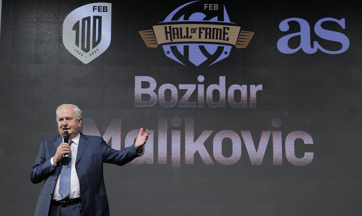 Predsednik OKS Božidar Maljković primljen u Kuću slavnih španske košarke