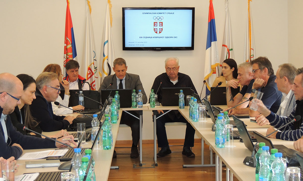 Održana XXI sednica Izvršnog odbora Olimpijskog komiteta Srbije