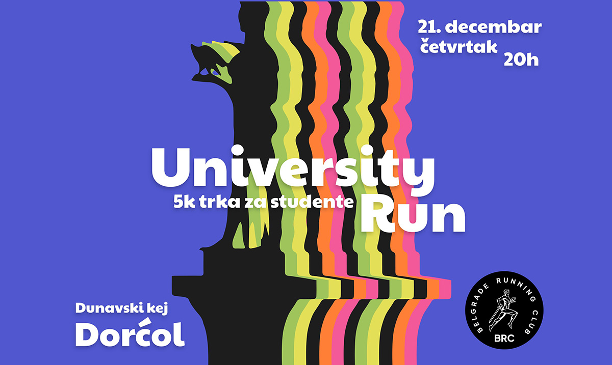 Prva studentska trka u Beogradu: BRC UNIVERSITY RUN