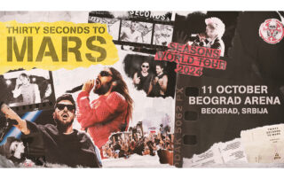 Thirty Seconds to Mars 11. oktobra u Beogradu