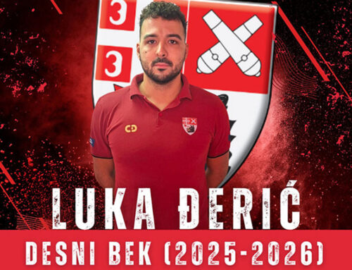 Levoruki bek Luka Đerić i dalje u crvenom dresu