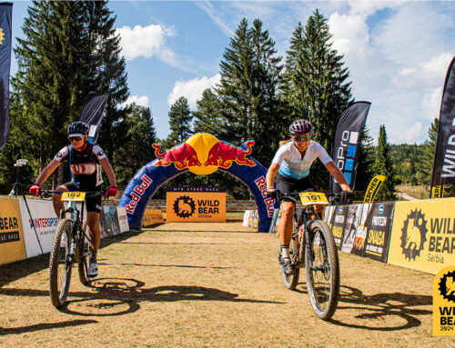 Etapno nadmetanje biciklista na Tari
