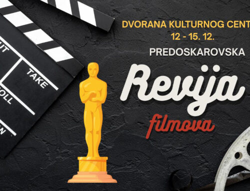 Predoskarovska revija filmova od 12. do 15. decembra u Dvorani Kulturnog centra Beograda