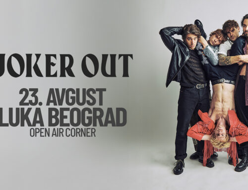 10 GODINA LJUBAVI I ENERGIJE: Joker Out slavi jubilej na velikom koncertu 23. avgusta u Luci Beograd