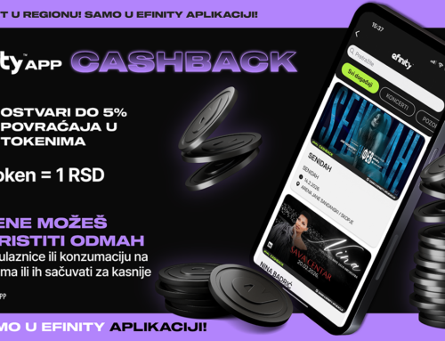 eFinity postavlja standarde: Cashback koji donosi više od ulaznice