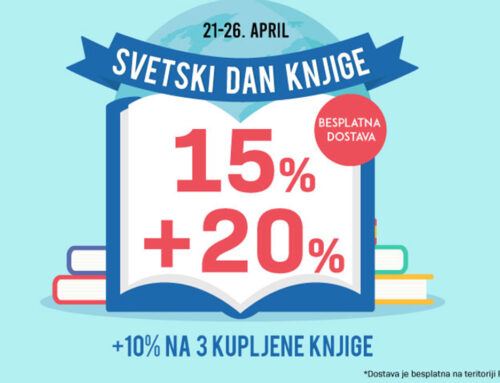 Povodom Svetskog dana knjige: Najveći popust u godini uz besplatnu dostavu širom Srbije!