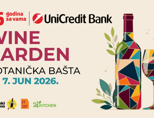 UniCredit Bank Wine Garden 6. I 7. juna u Botaničkoj bašti „Jevremovac“