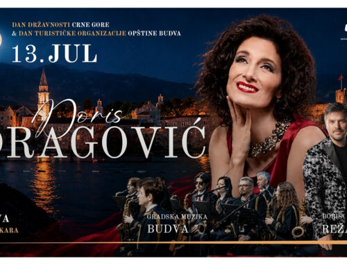 Veliki koncert Doris Dragović i Borisa Režaka 13. jula u Budvi: veče muzike ispred Starog grada