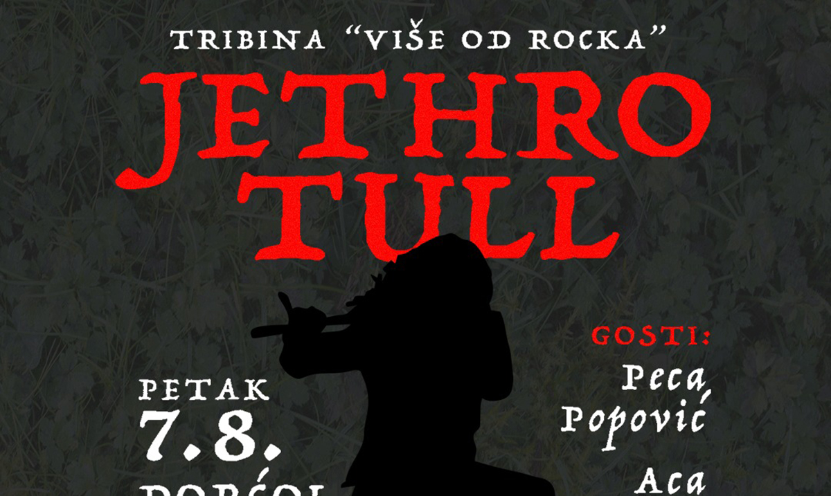 Tribina o Jethro Tullu i Ianu Andersonu ovog petka u Dorćol Platzu
