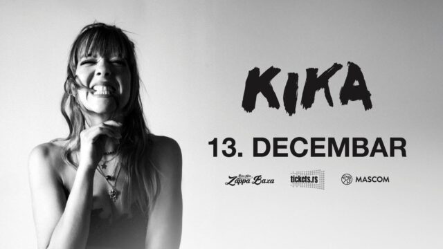KIKA 13. decembra u Zappa Bazi