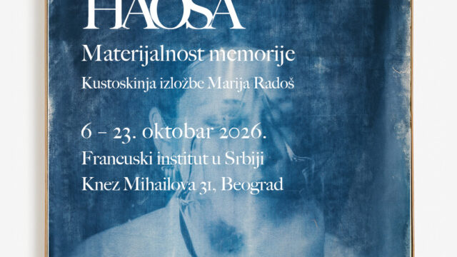 Otvaranje izložbe „Strukture Haosa: materijalnost memorije“ Viktora Šekularca 6. oktobra u Francuskom institutu